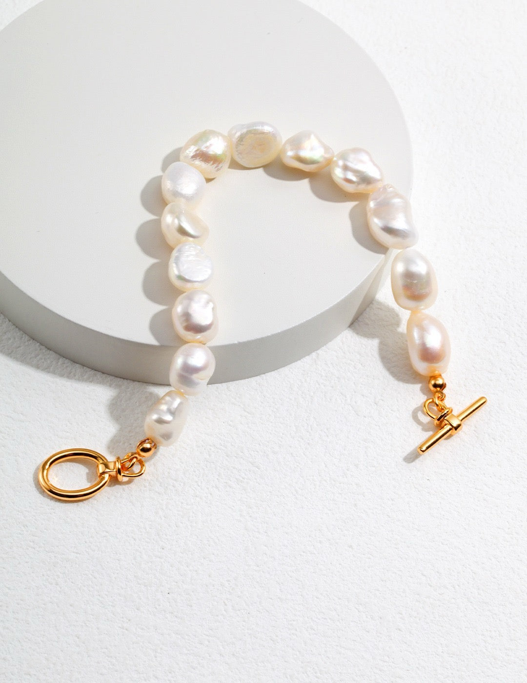 Irregular Pearl Bracelet