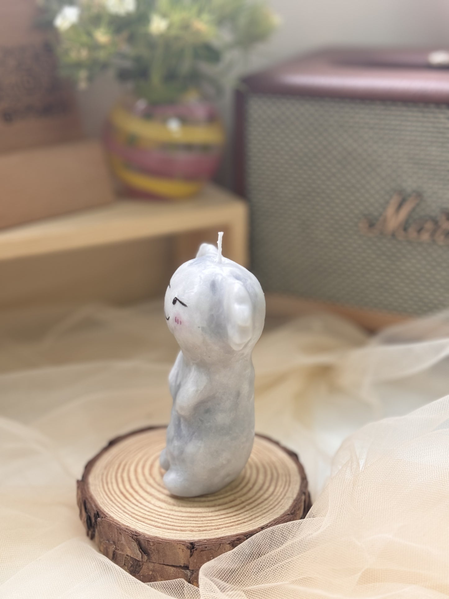 【Begleitan獨家】✨手作蠟燭✨大頭長動物系列~ 長巧拉 Goria