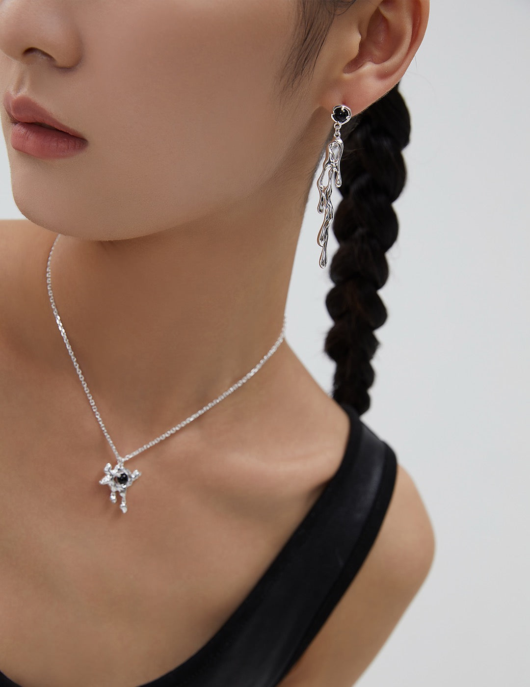 Twilight Essence Series - Silver Ring / Earrings / Necklace