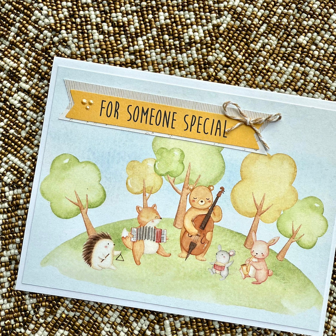 【手作心意卡】動物系列萬用卡 - For someone special