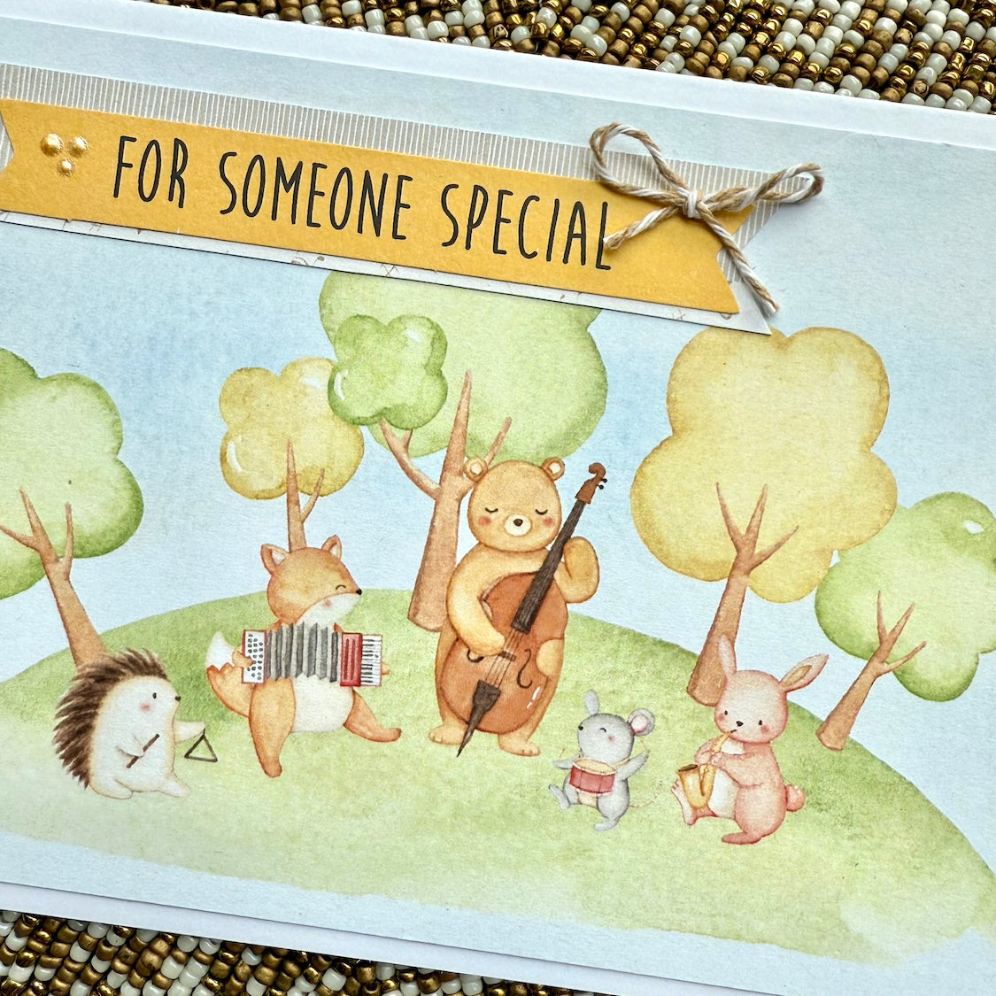【手作心意卡】動物系列萬用卡 - For someone special