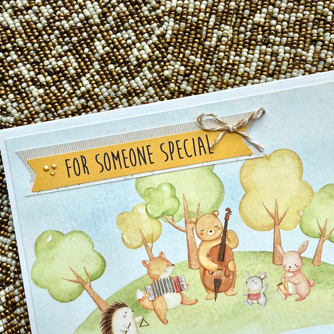 【手作心意卡】動物系列萬用卡 - For someone special