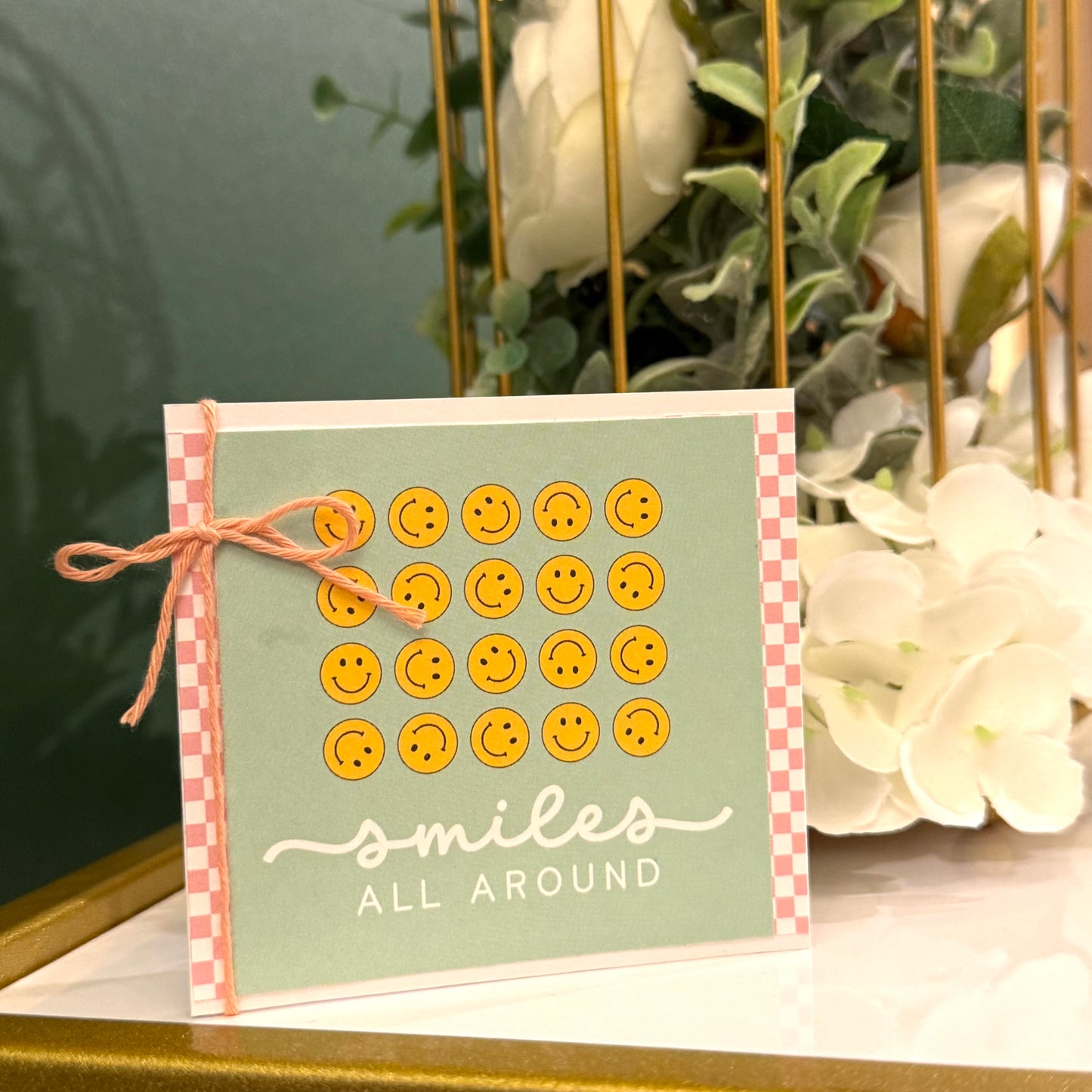 【手作心意卡】美好小日子系列迷你萬用卡 - Smiles all around