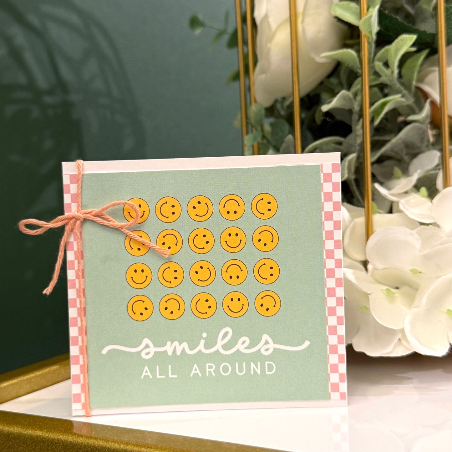 【手作心意卡】美好小日子系列迷你萬用卡 - Smiles all around