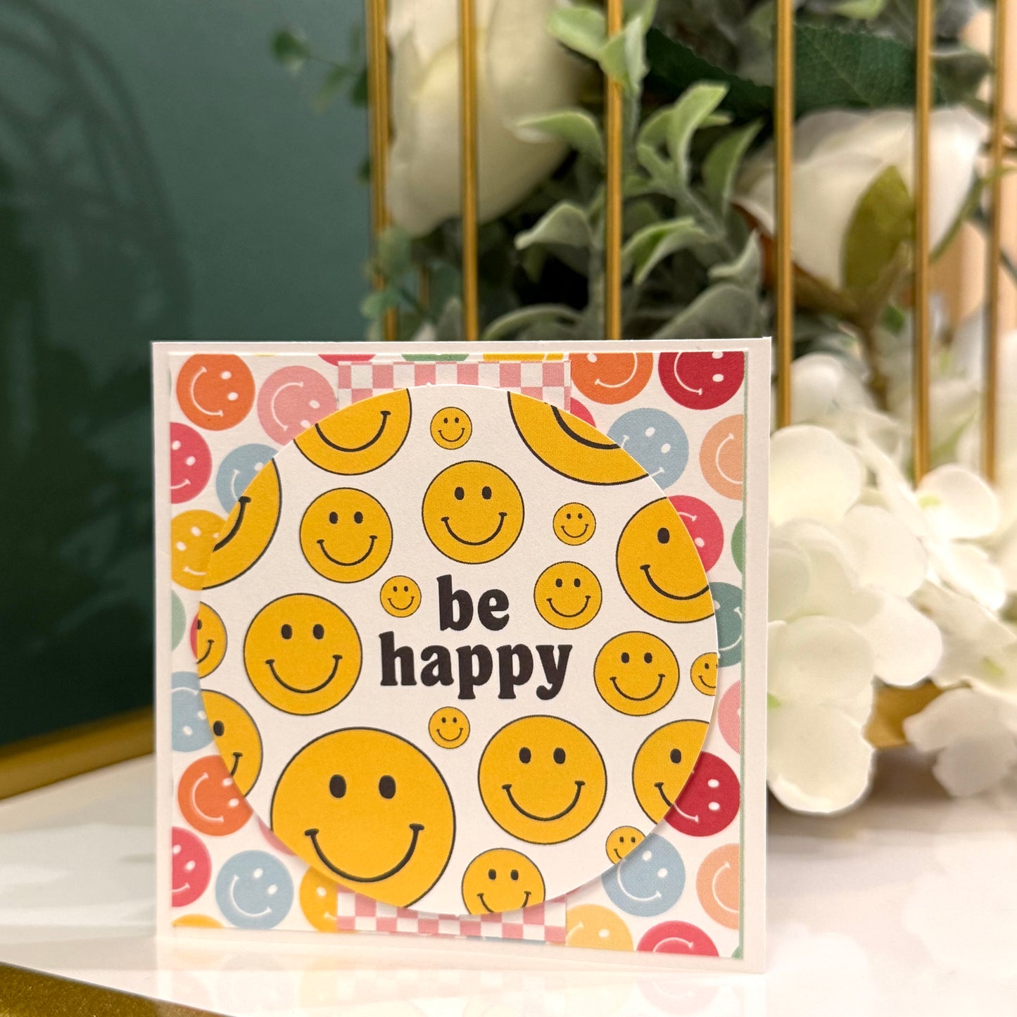 【手作心意卡】美好小日子系列迷你萬用卡 - Be happy