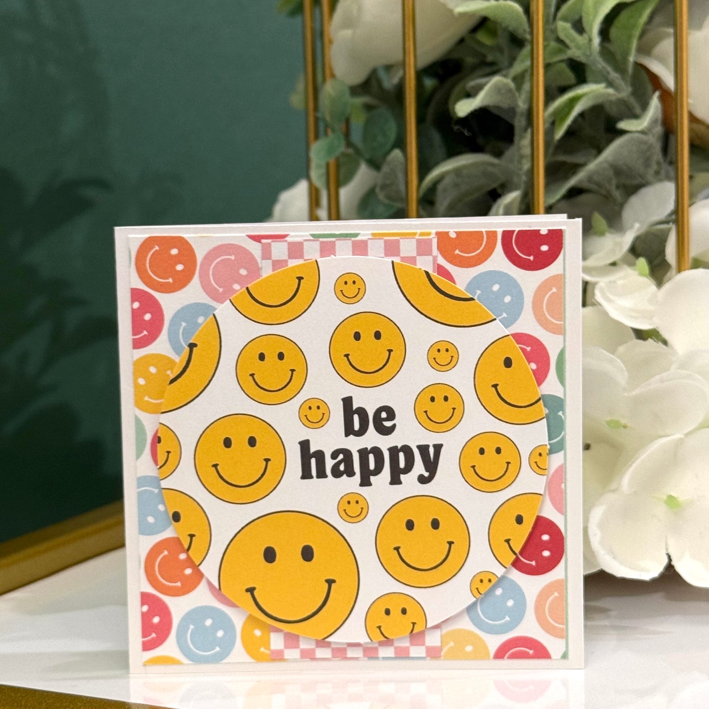 【手作心意卡】美好小日子系列迷你萬用卡 - Be happy