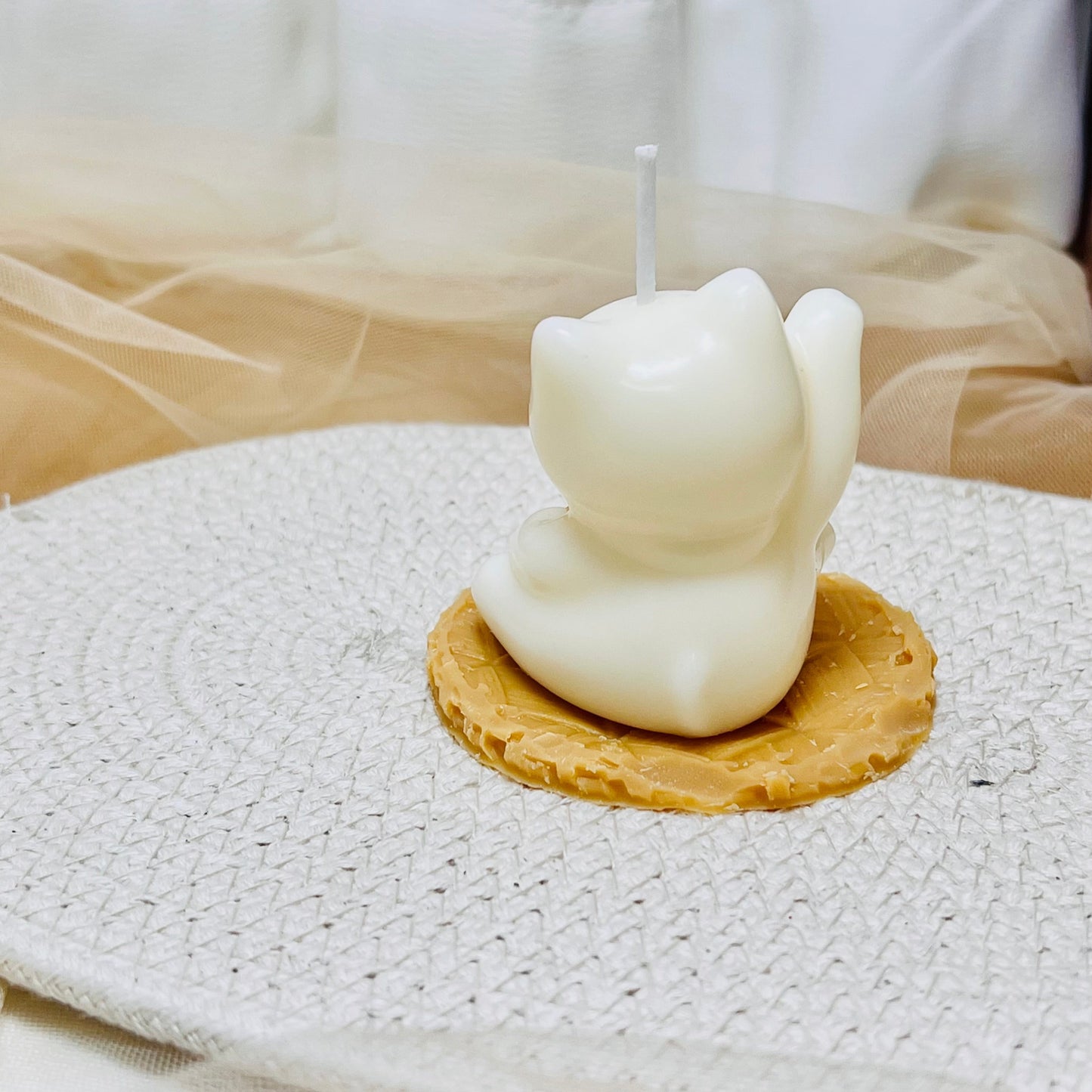 Lucky Cat Scented Candle