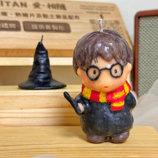 【Begleitan獨家】哈利波特與分院帽造型蠟燭