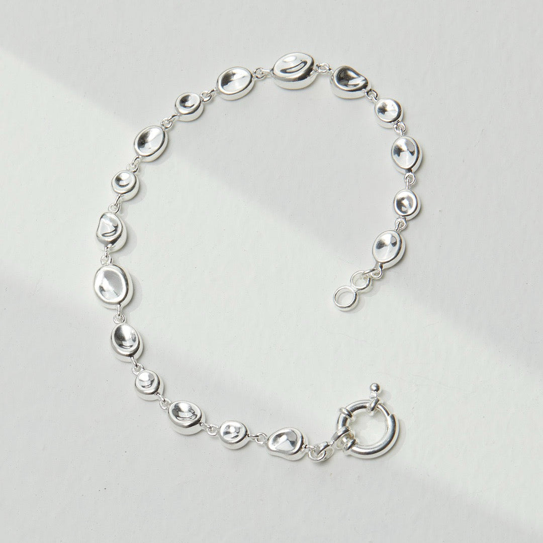 Lava Series - Silver Bracelet