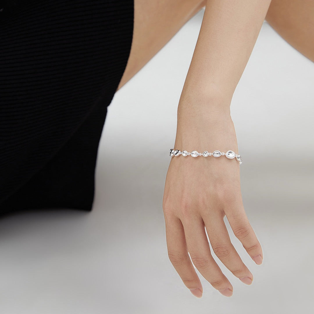 Lava Series - Silver Bracelet