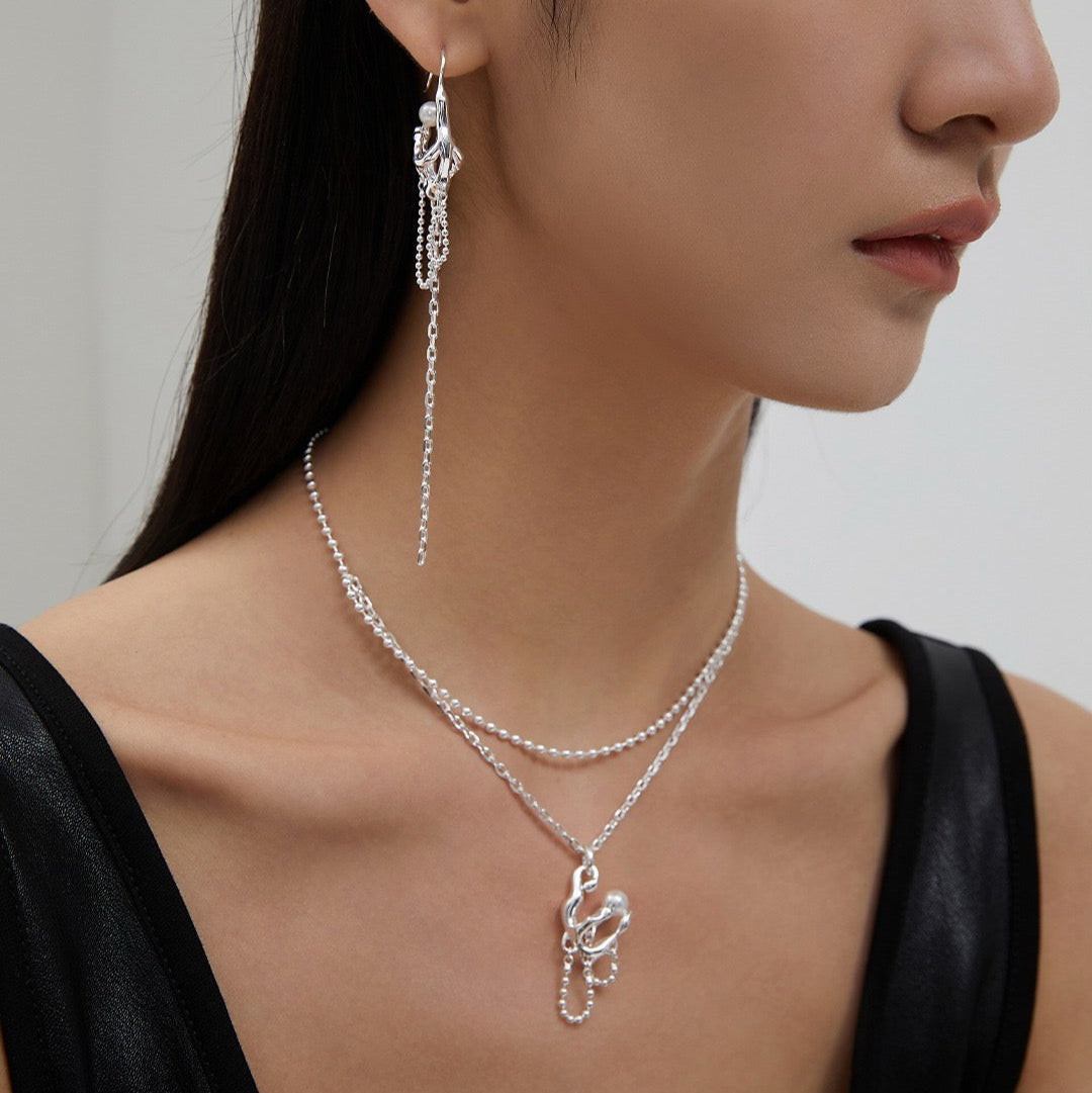 Withered Nest Collection Sterling Silver Necklace