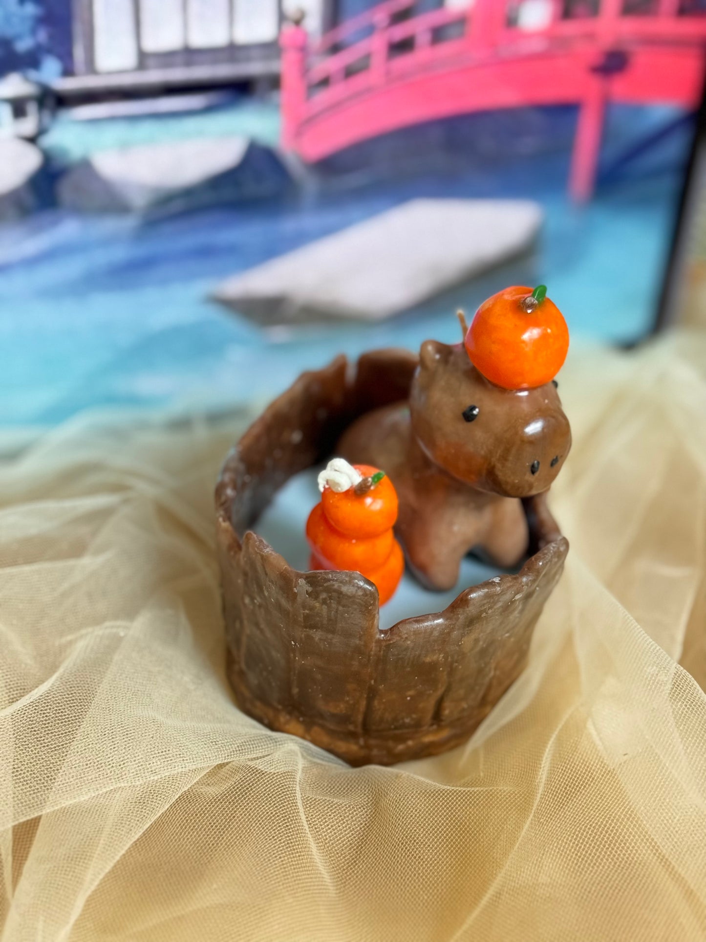 【Begleitan獨家】✨手作蠟燭✨ 水豚浸浴