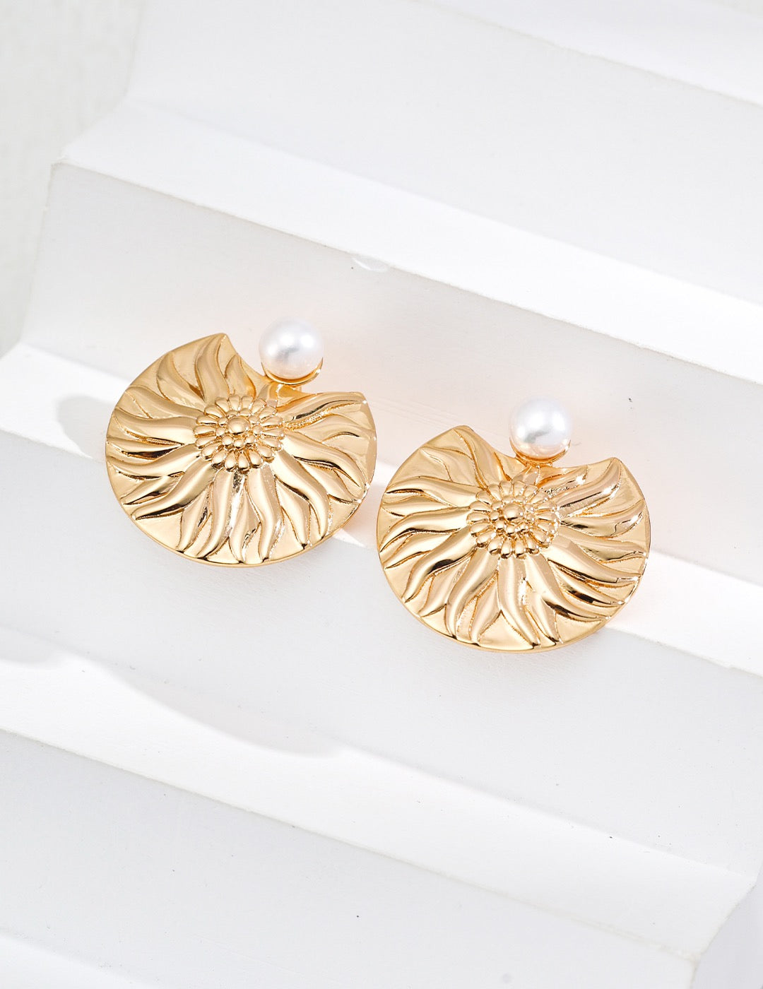 S925 Silver Natural Pearl Earrings