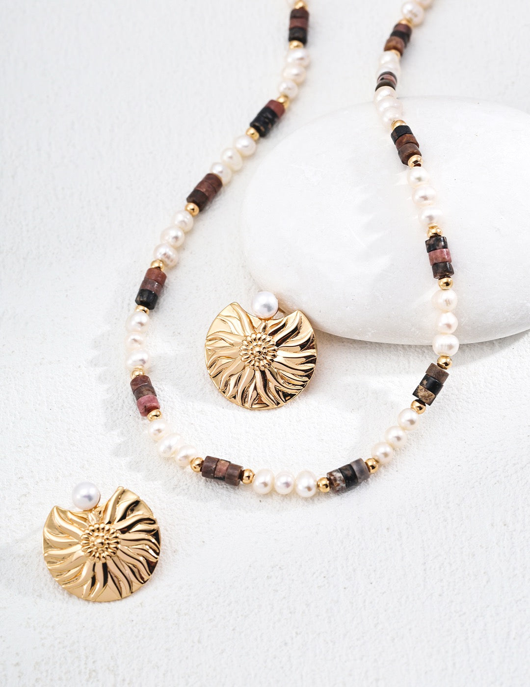 S925 Silver Natural Pearl Earrings