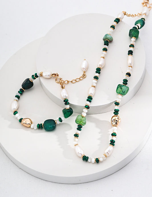 Radiant Blossoms Statement Necklace / Bracelets