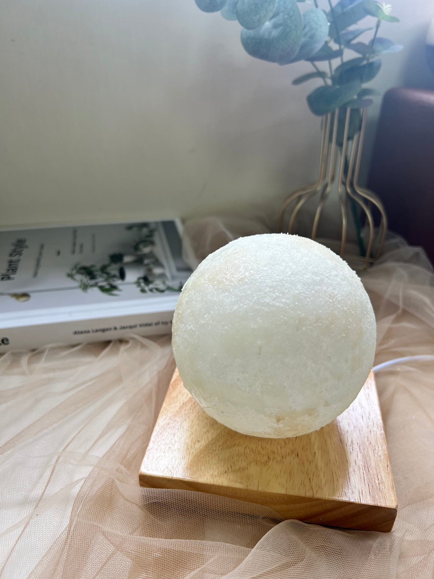 手工蠟製小夜燈
