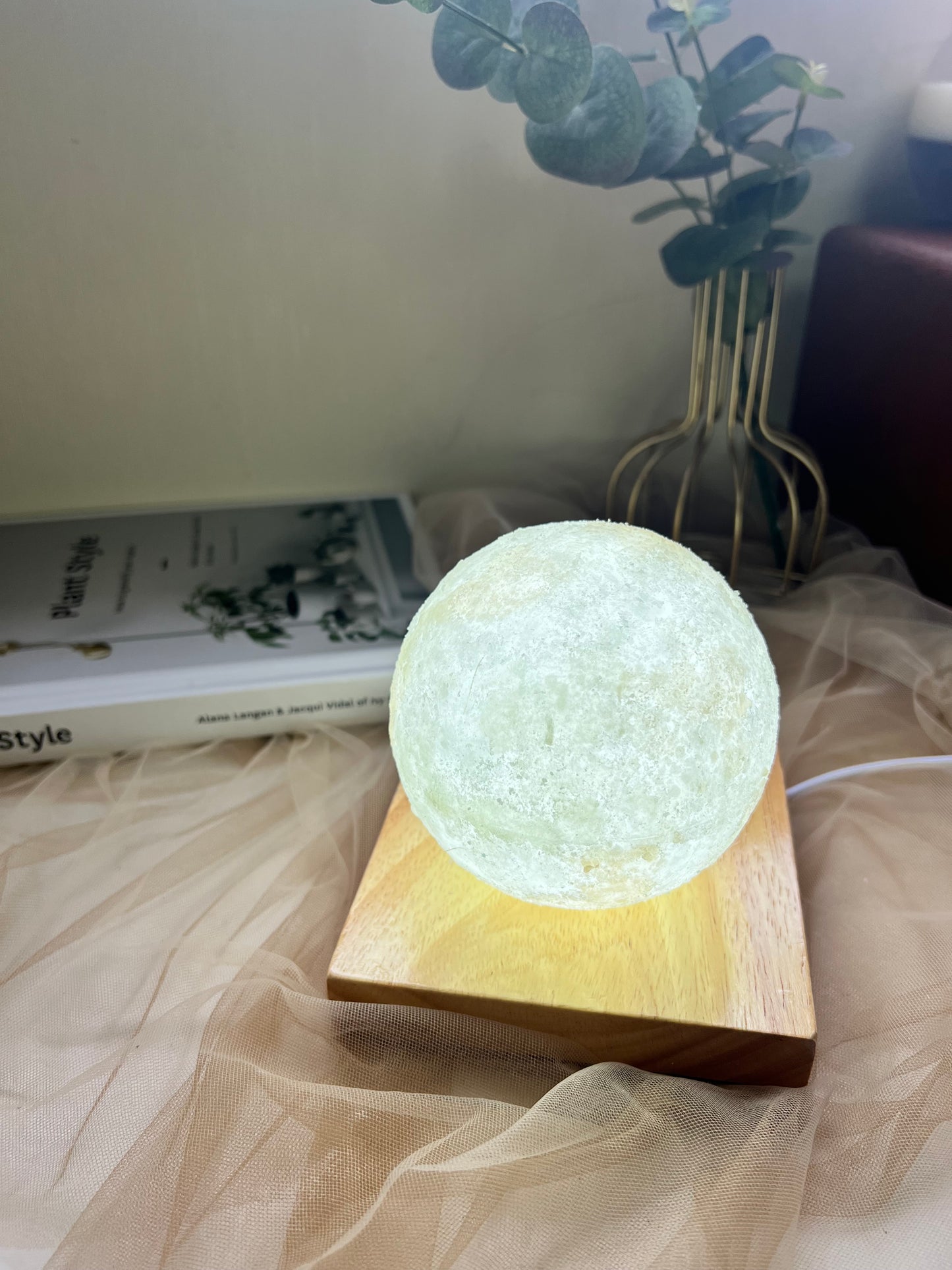 手工蠟製小夜燈