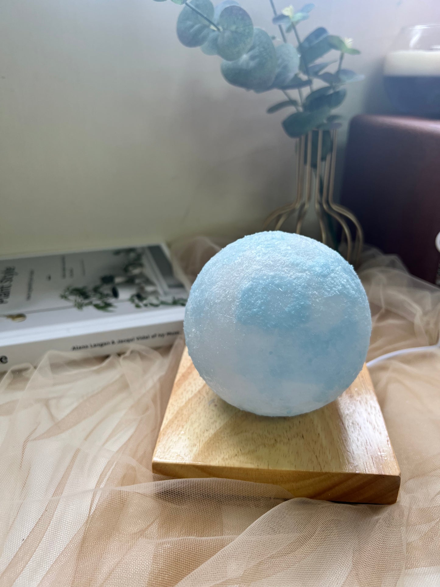 手工蠟製小夜燈
