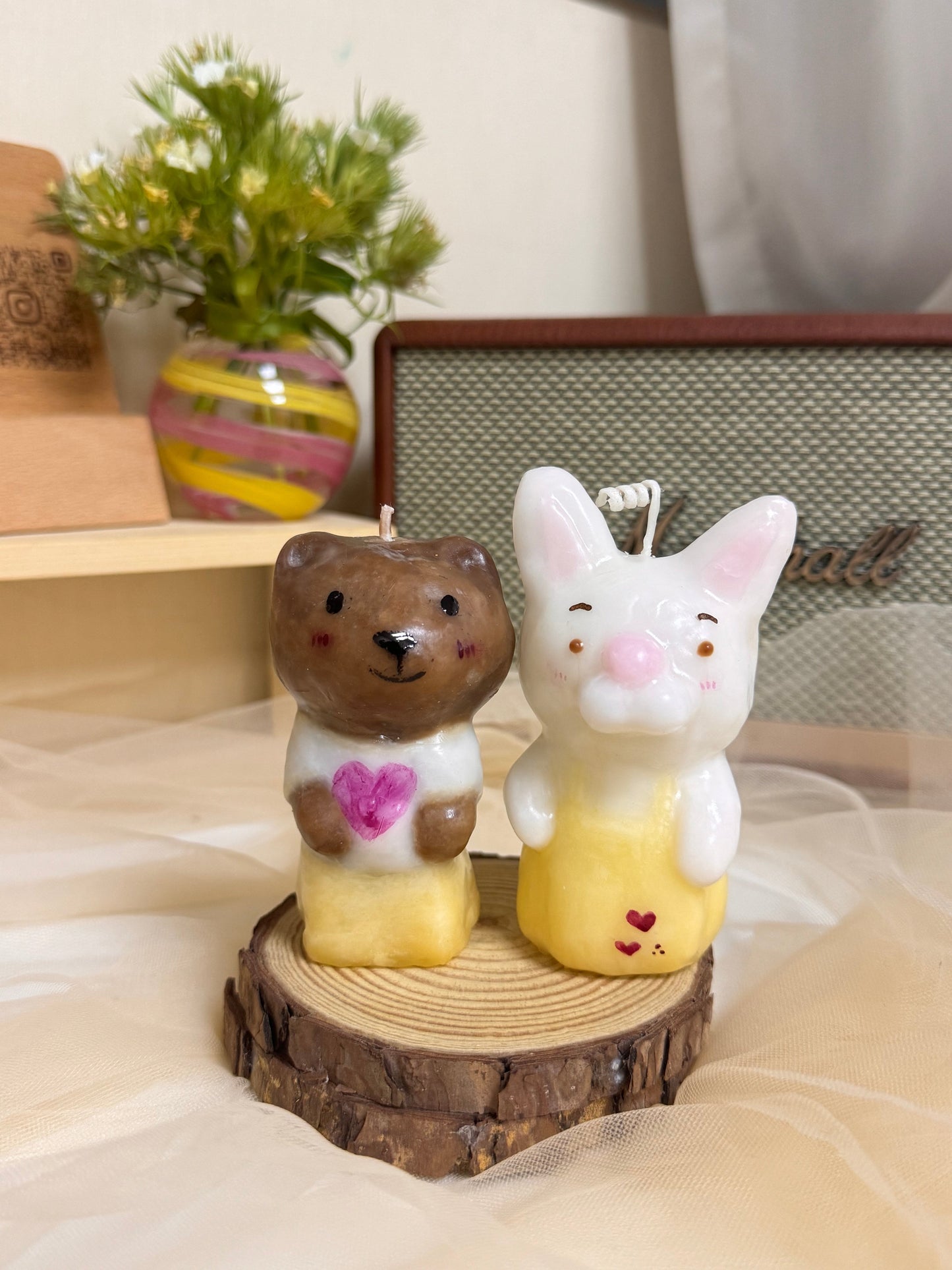 【Begleitan獨家】✨手作蠟燭✨小熊妹妹 Olivia