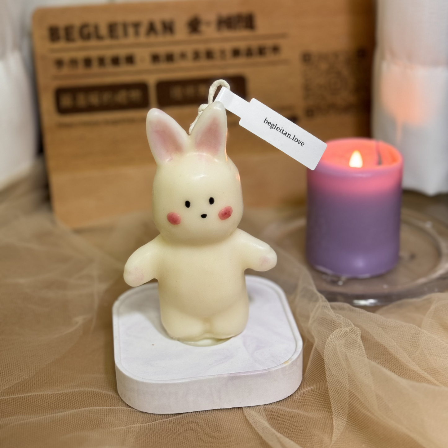Handmade candles✨ Bunny Glow