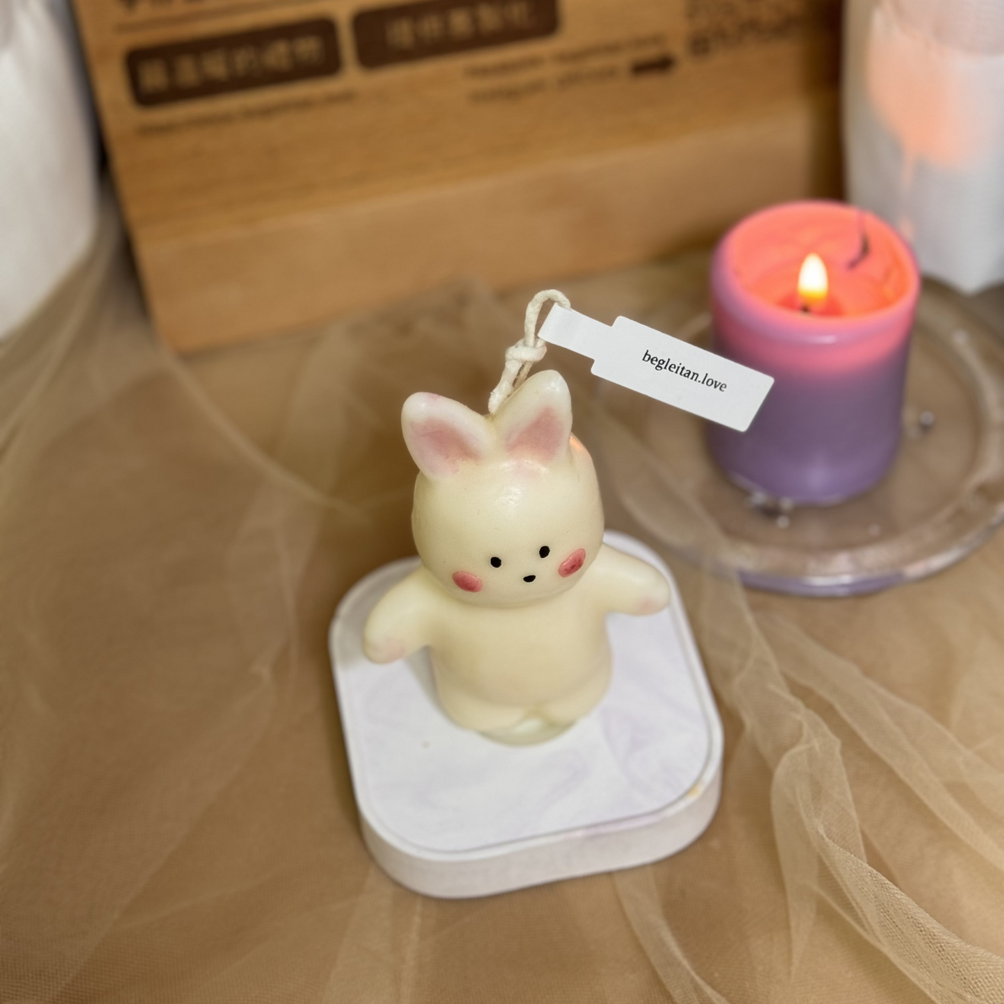 Handmade candles✨ Bunny Glow