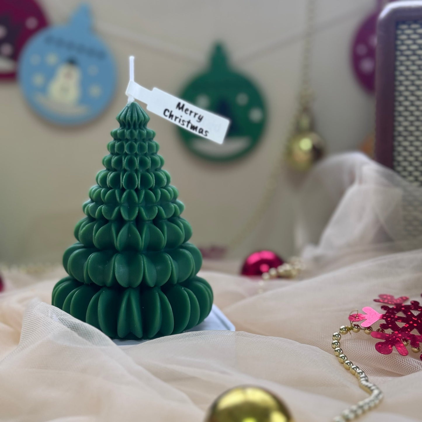 Handmade candles✨ Christmas Tree Scented Candle