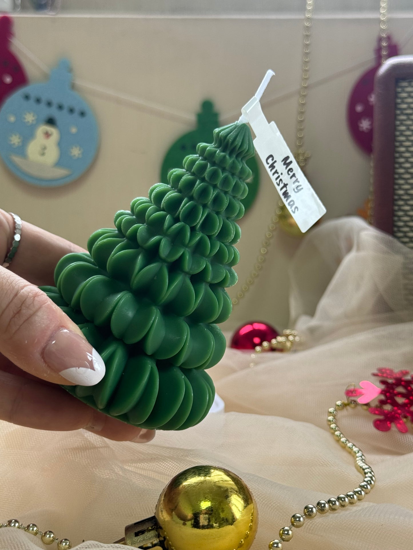 Handmade candles✨ Christmas Tree Scented Candle