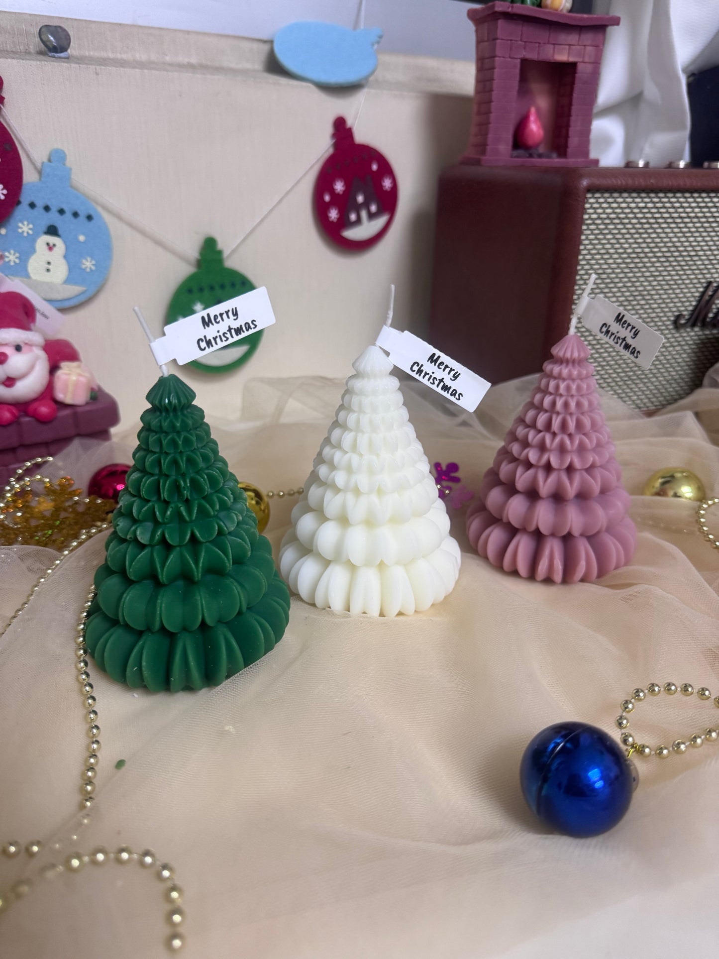 Handmade candles✨ Christmas Tree Scented Candle