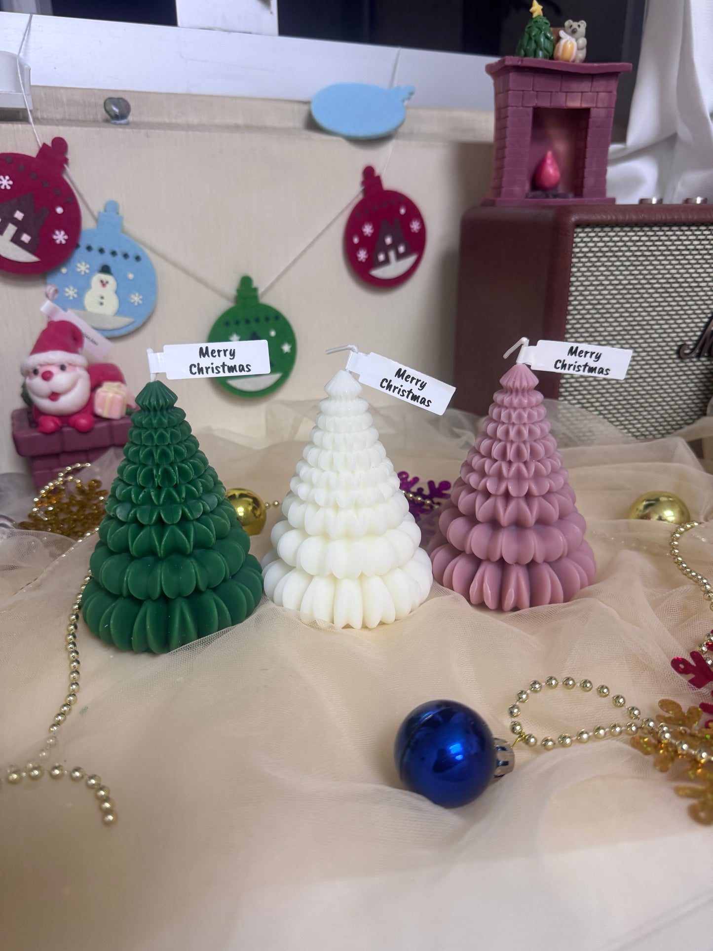 Handmade candles✨ Christmas Tree Scented Candle