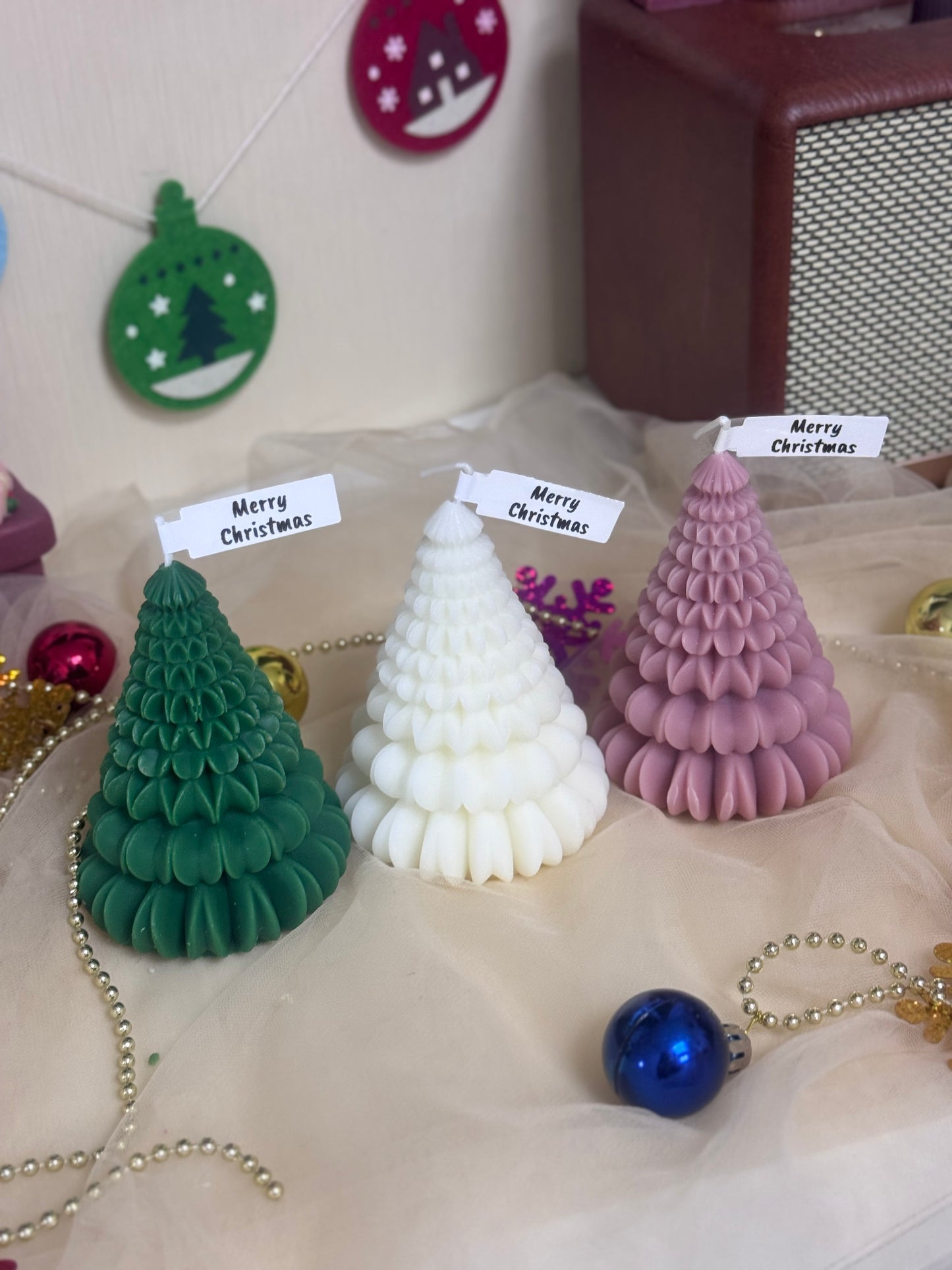 Handmade candles✨ Christmas Tree Scented Candle