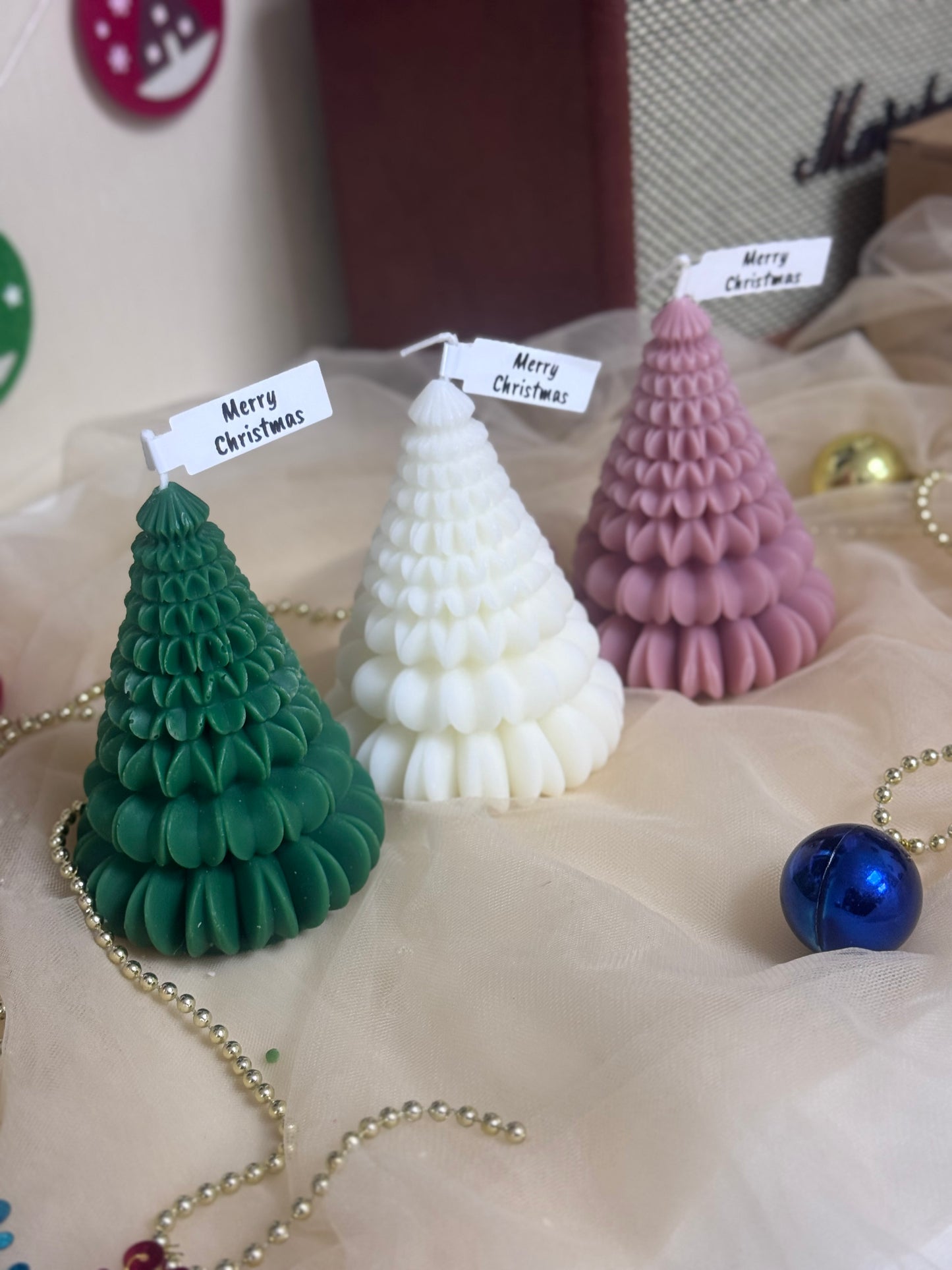 Handmade candles✨ Christmas Tree Scented Candle