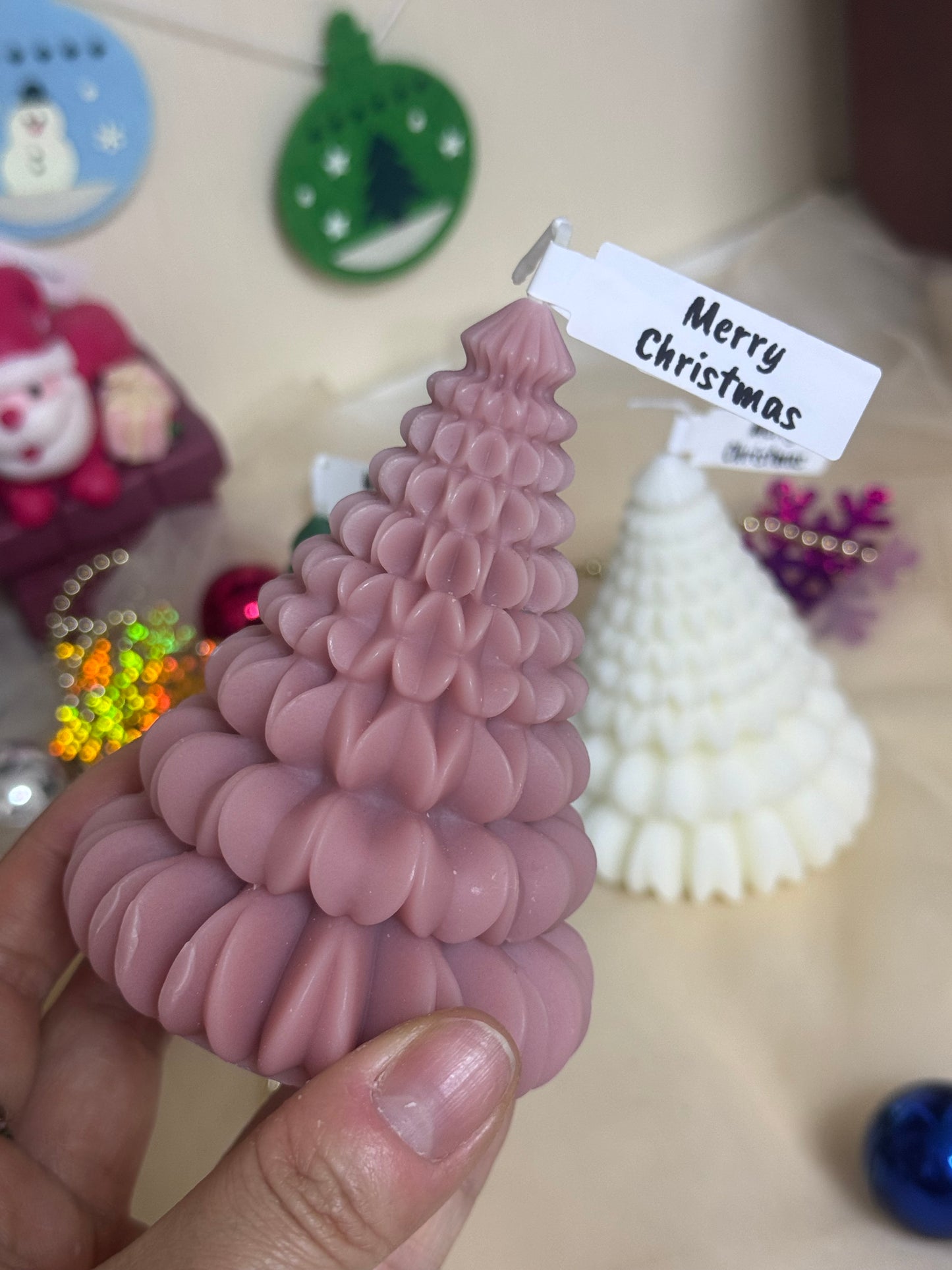 Handmade candles✨ Christmas Tree Scented Candle