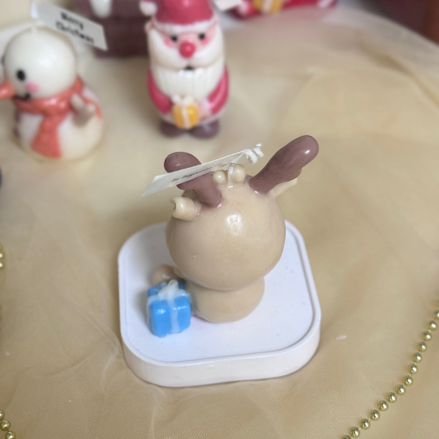 手工蠟燭✨聖誕精靈系列