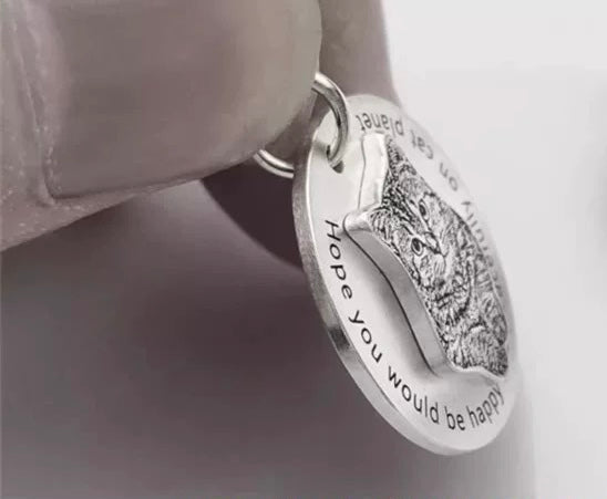 Custom Pet Portrait Necklace