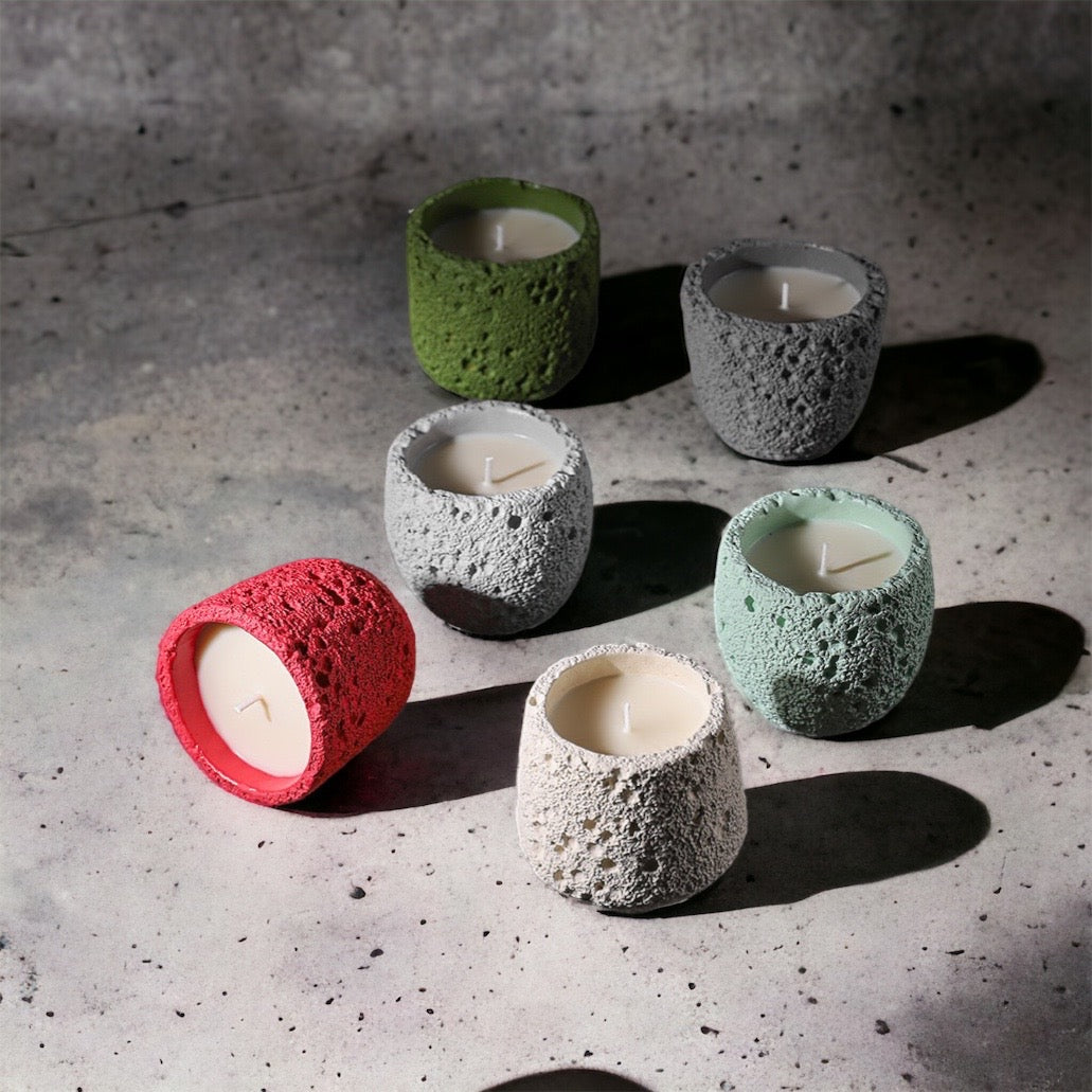 Cement Mug Scented Candle