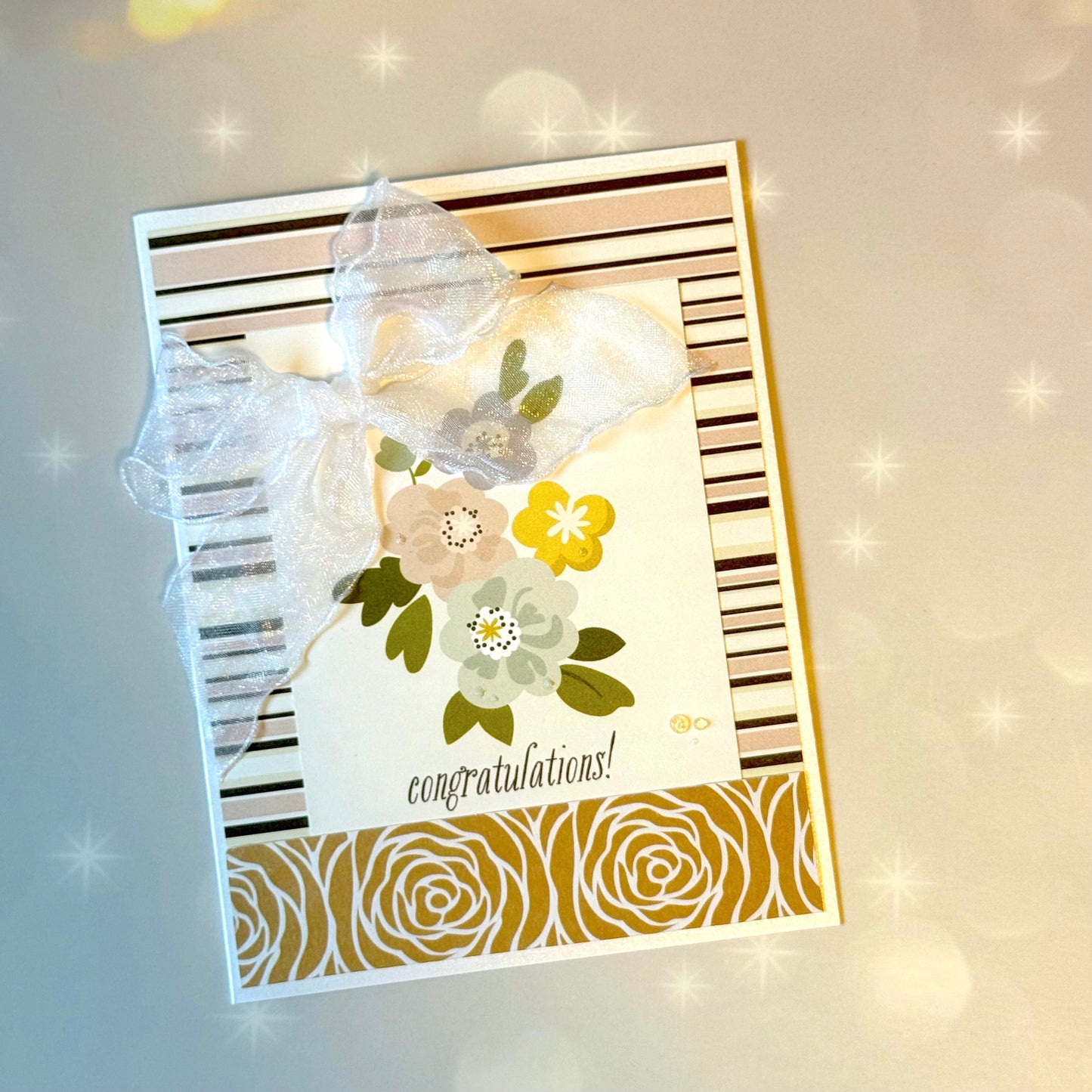 【手作心意卡】婚禮祝福心意卡 - Congratulations