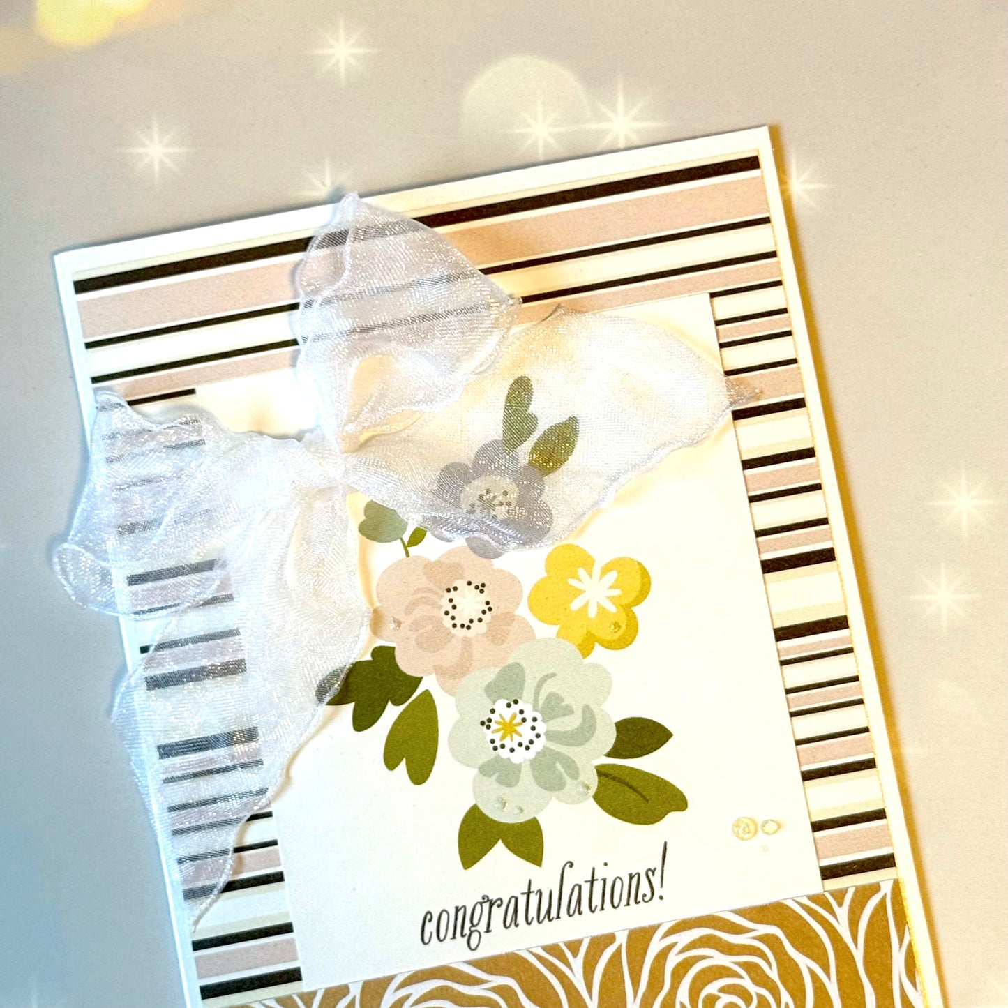 【手作心意卡】婚禮祝福心意卡 - Congratulations