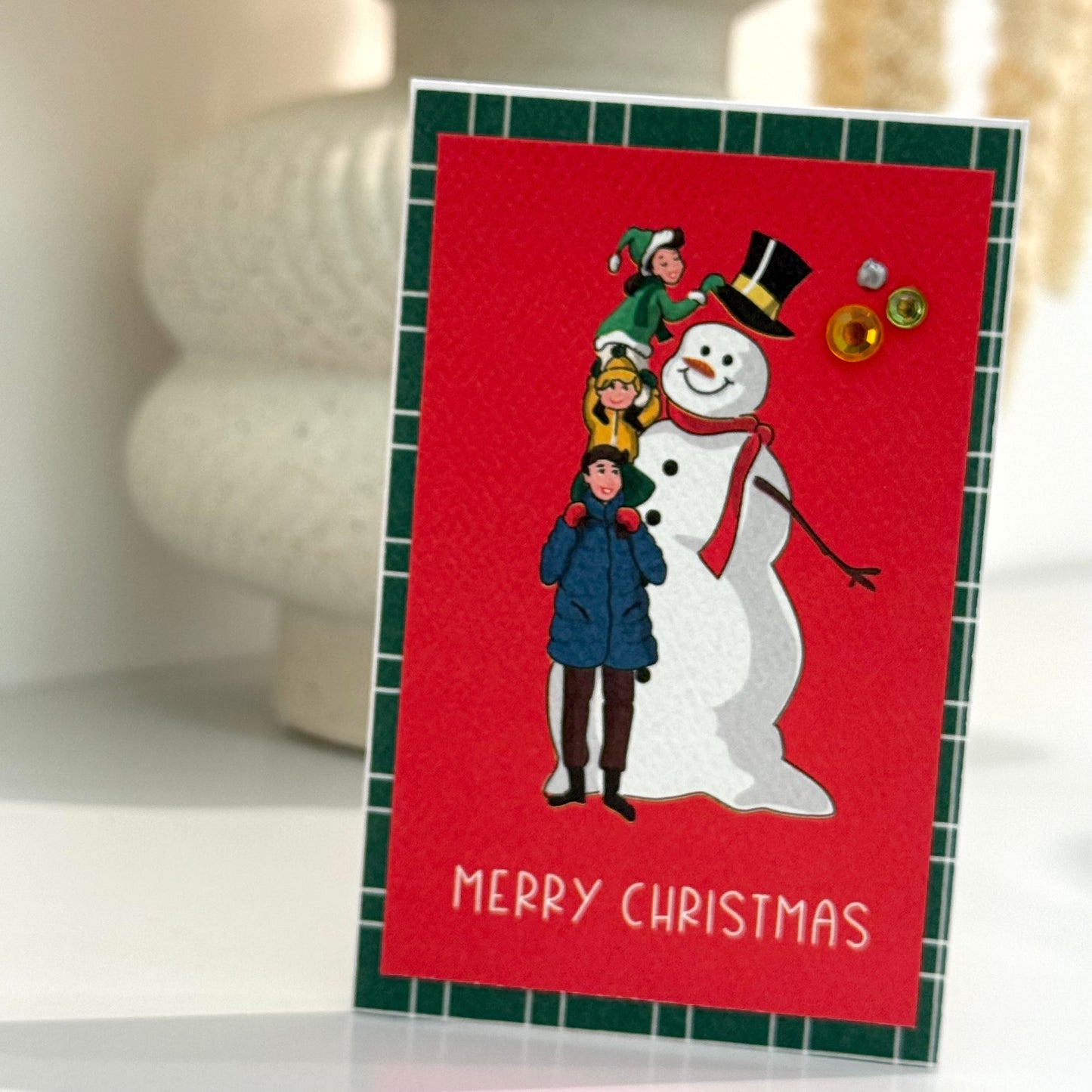 【手作心意卡】順頌時祺系列迷你聖誕卡 - Merry Christmas