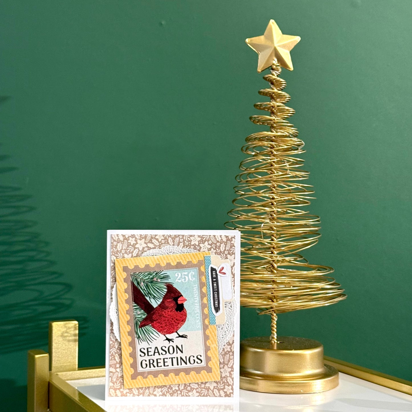 【手作心意卡】長青系列聖誕卡 - Season greetings