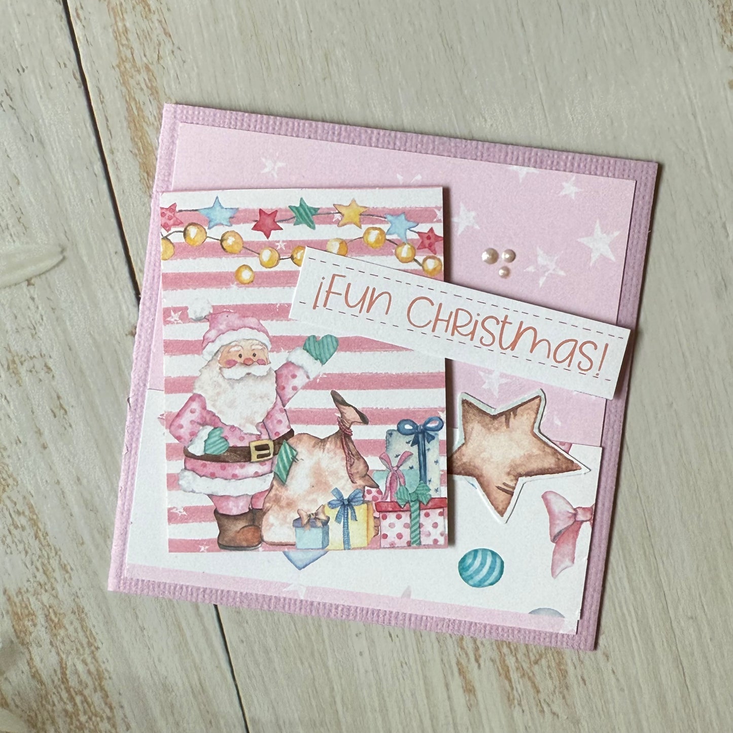 【手作心意卡】Christmas Rose系列聖誕卡 - Fun Christmas