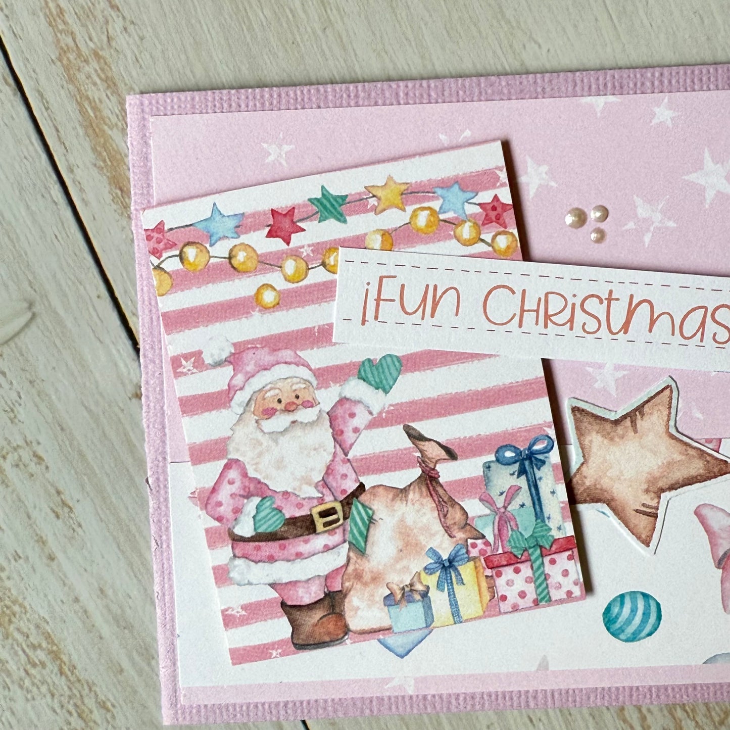 【手作心意卡】Christmas Rose系列聖誕卡 - Fun Christmas