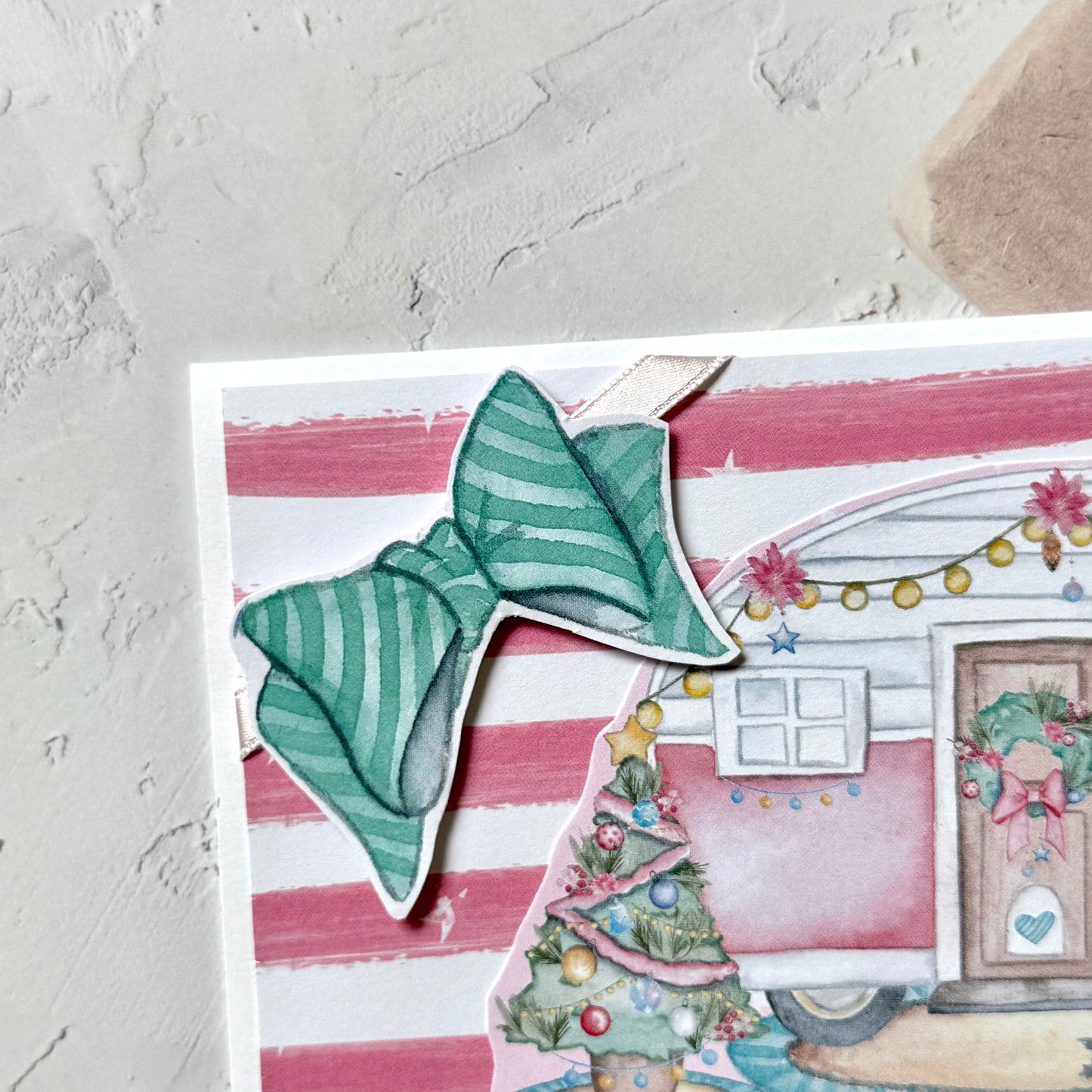 【手作心意卡】Christmas Rose系列聖誕卡 - Together you make a difference in my life