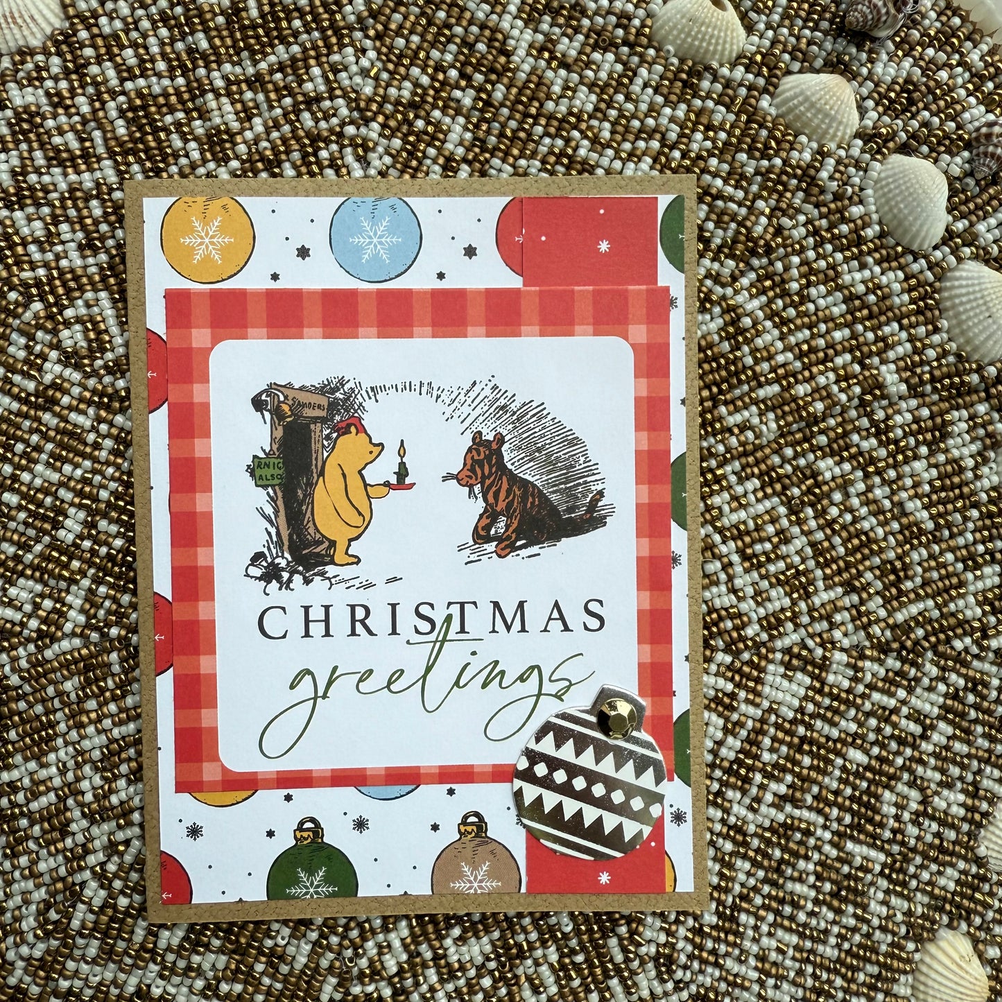【手作心意卡】小熊維尼系列聖誕卡 - Christmas Greetings