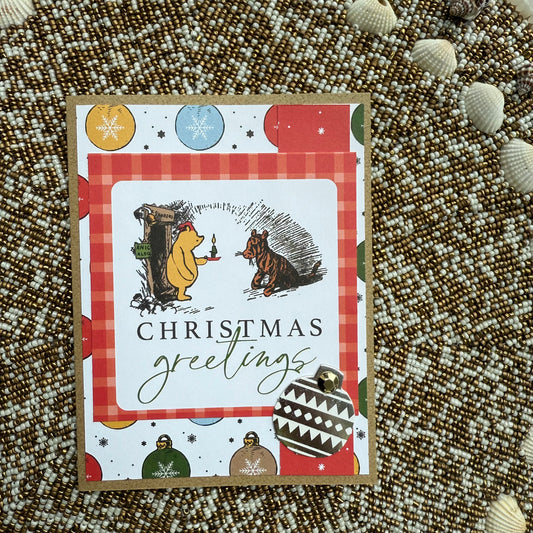 【手作心意卡】小熊維尼系列聖誕卡 - Christmas Greetings