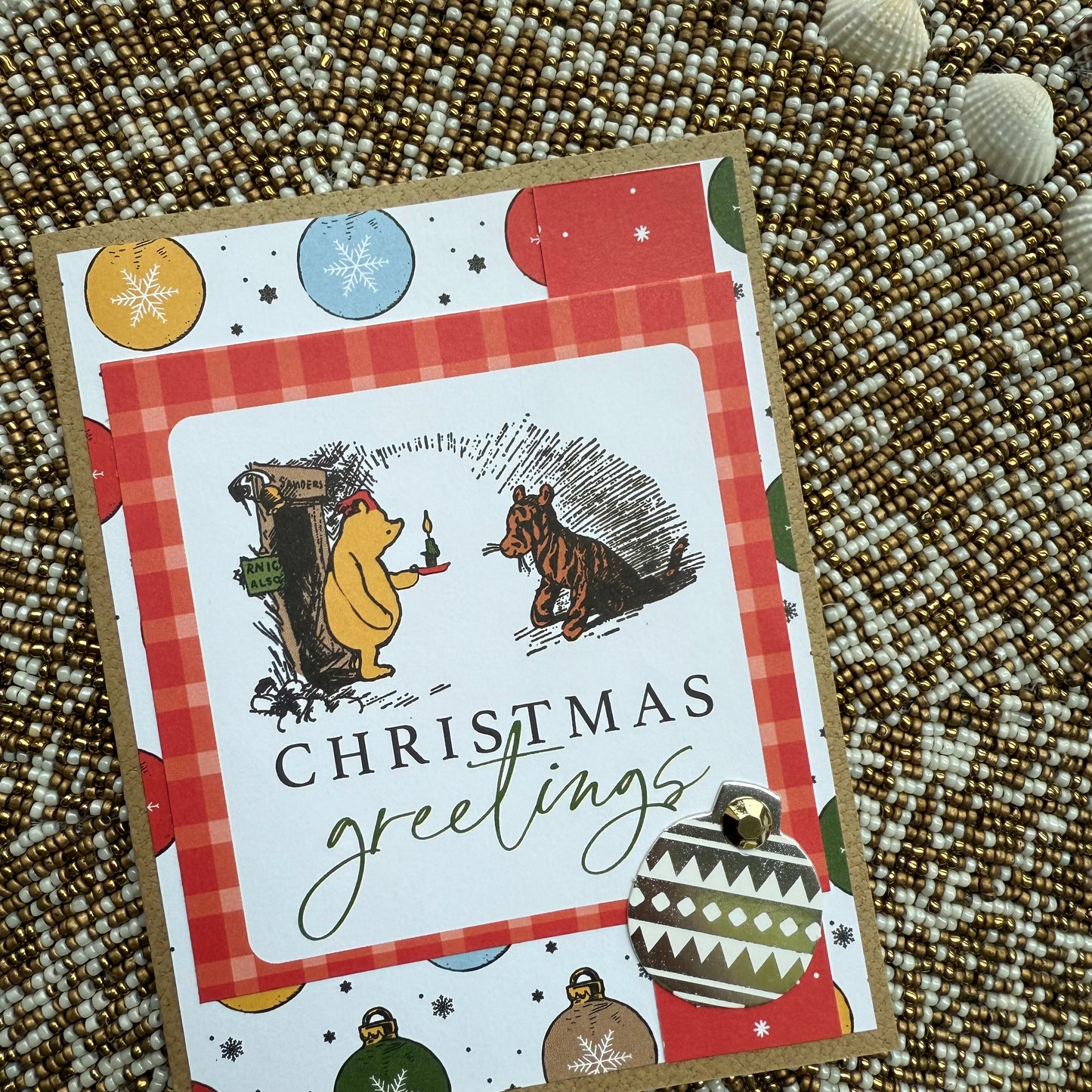【手作心意卡】小熊維尼系列聖誕卡 - Christmas Greetings