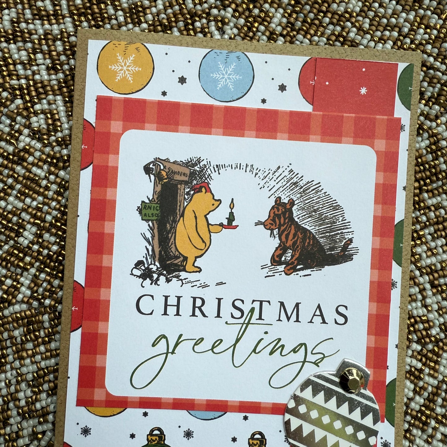 【手作心意卡】小熊維尼系列聖誕卡 - Christmas Greetings
