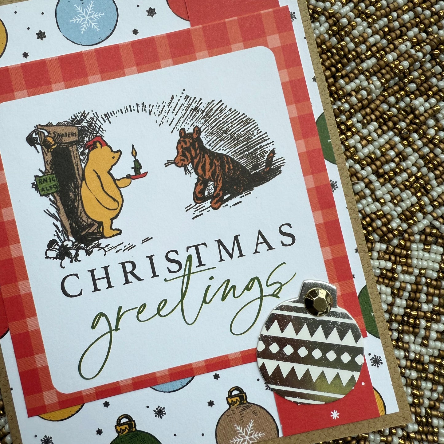 【手作心意卡】小熊維尼系列聖誕卡 - Christmas Greetings