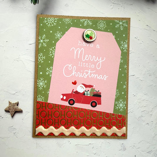 【手作心意卡】小小快樂聖誕系列聖誕卡 - Have a merry little Christmas
