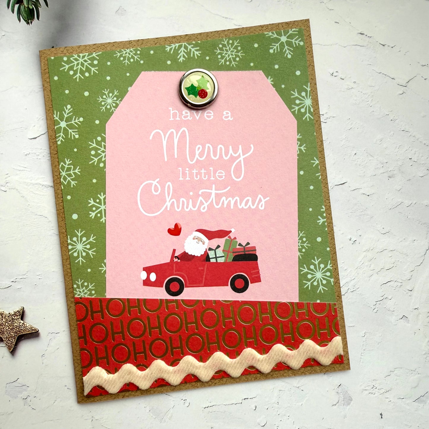 【手作心意卡】小小快樂聖誕系列聖誕卡 - Have a merry little Christmas