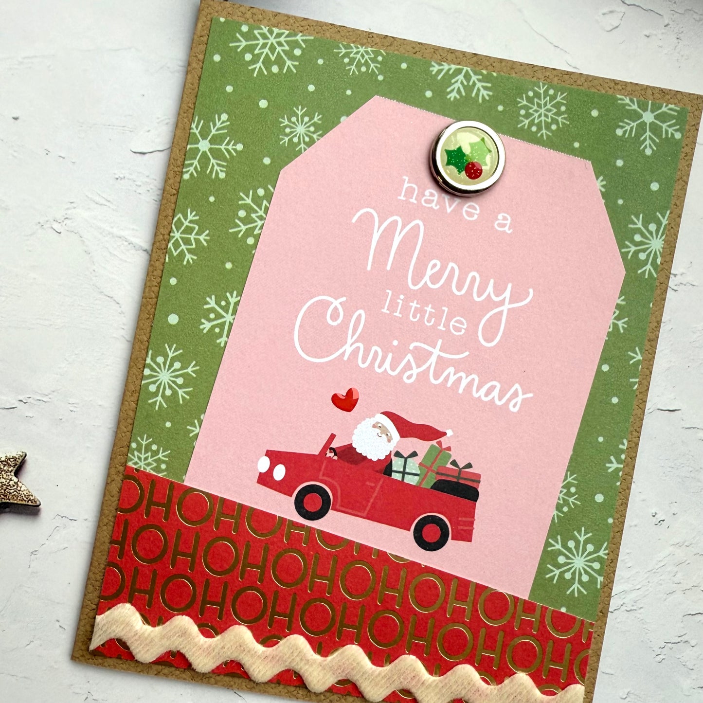 【手作心意卡】小小快樂聖誕系列聖誕卡 - Have a merry little Christmas
